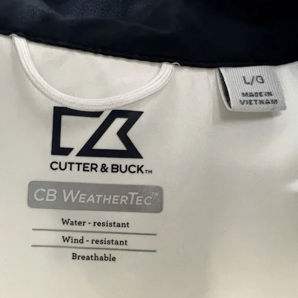 Cutter & Buck West Virginia Half-Zip WeatherTec Pullover with Mountaineers Logo - Picture 6 of 9